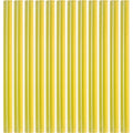 Karstās līmes zīmuļu komplekts (dzeltens) (12 gab.) 7,2x100 mm