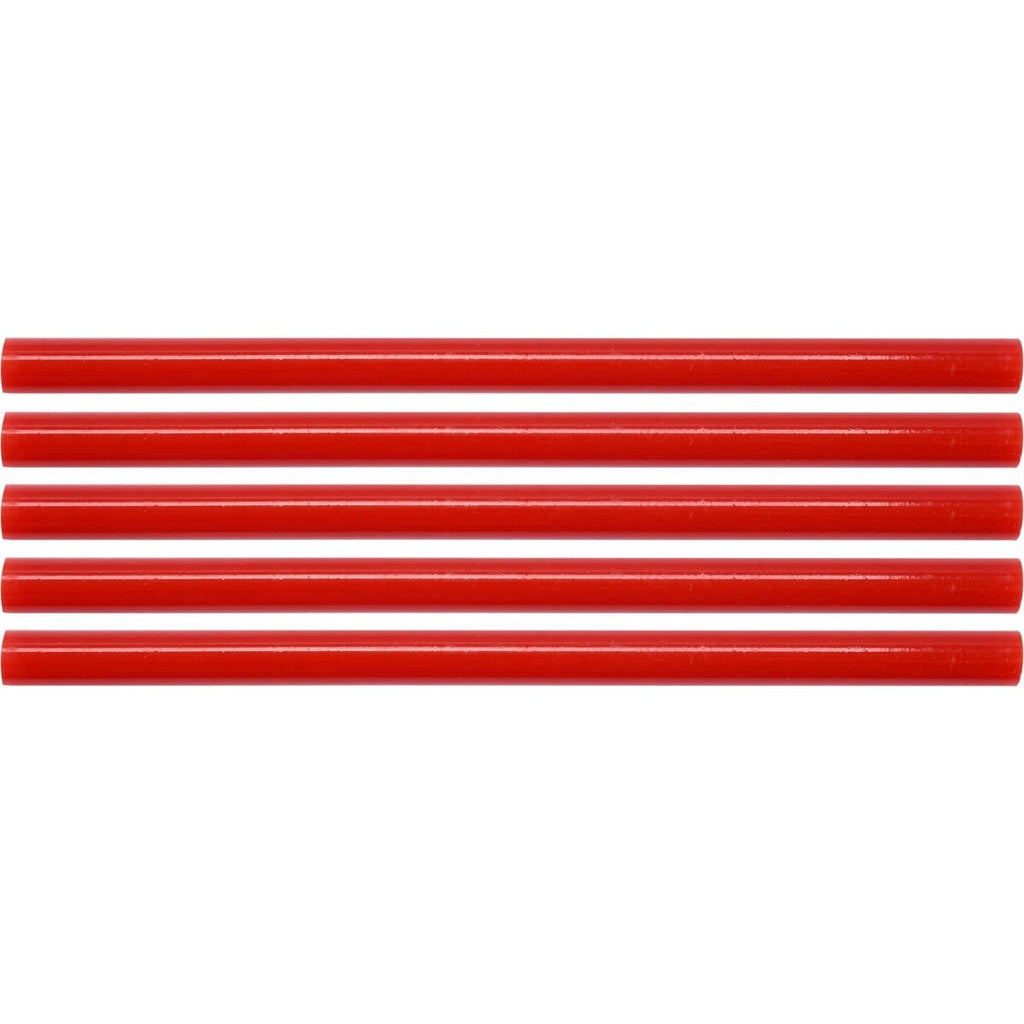 Karstās līmes zīmuļu komplekts (sarkans) (5 gab.) 11x200mm