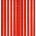 Karstās līmes zīmuļu komplekts (sarkans) (12 gab.) 7,2x100 mm