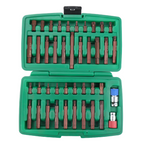 Skrūvgriežu uzgaļu komplekts 41 gab. (IMBUS, TORX, SPLINE) S2