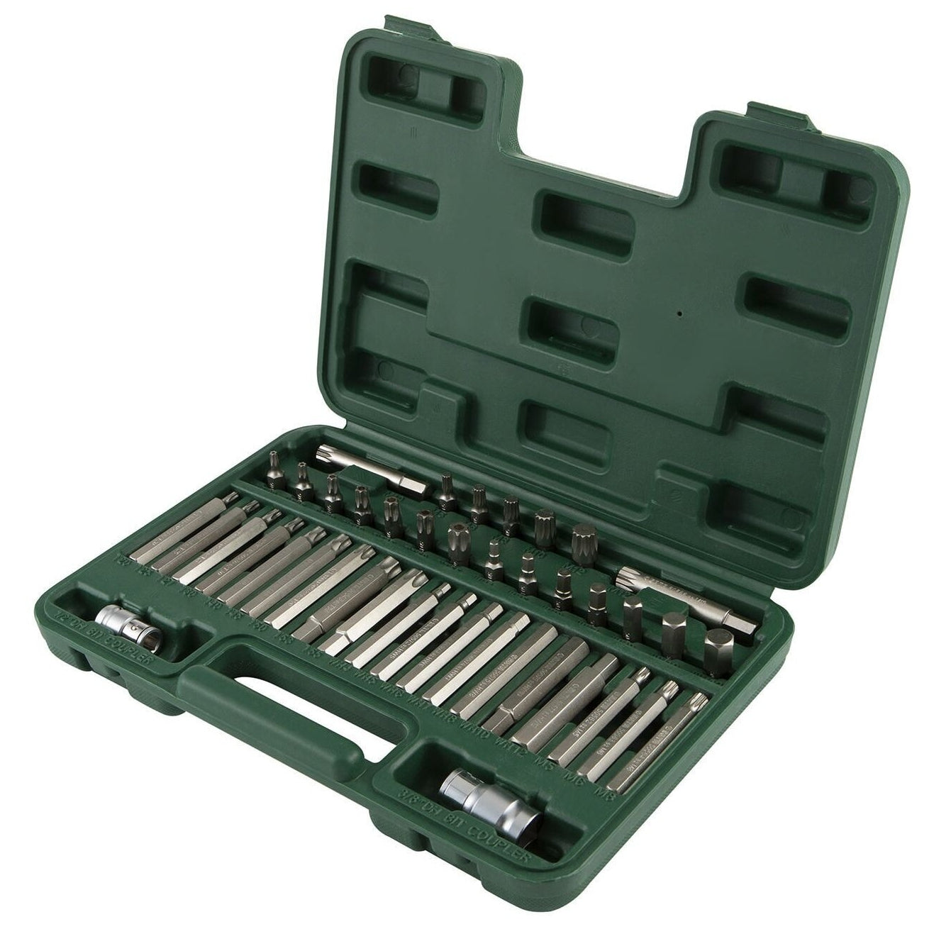 Skrūvgriežu uzgaļu komplekts 42 gab. (IMBUS, TORX, SPLINE)