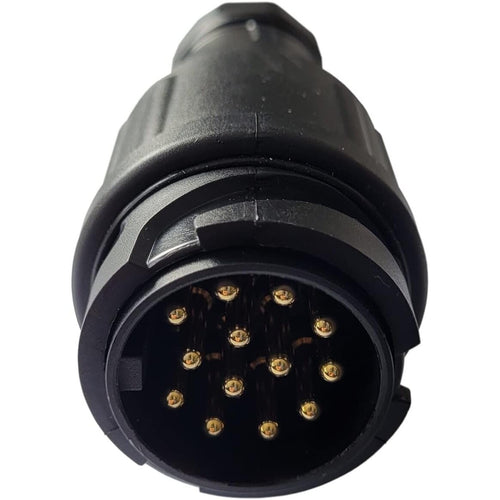 13 kontaktu plastmasas ligzdas adapteris
