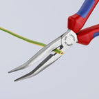 Knipex kombinētās knaibles ar smailu galu, 200 mm
