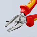 Kombinētās knaibles, izolētas, 180 mm, VDE, KNIPEX