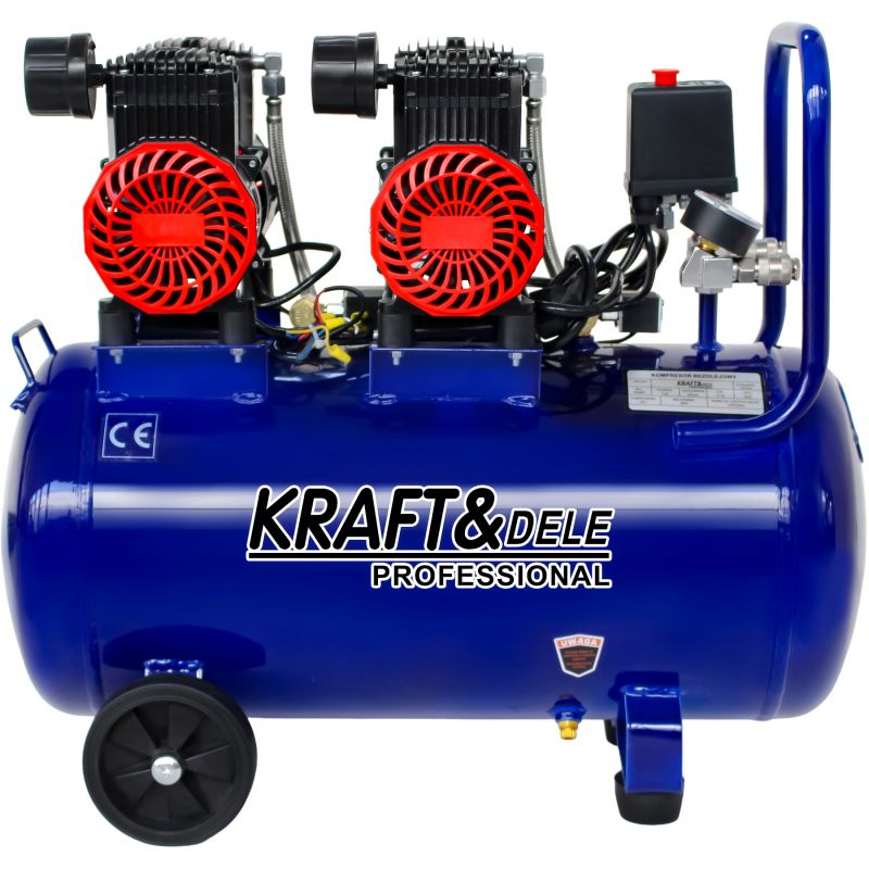 Bez eļļas kompresors 50L KD4093