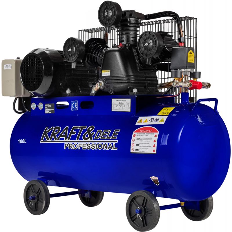 Eļļas kompresors 100L KD4056