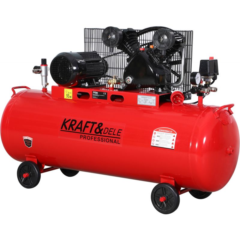Kompresors 200L 2 tūļi 400V ar separatoru KD1473