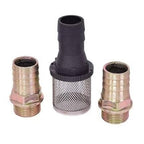 Rezerves daļa. 2 gab. savienotāji 3/4" - 1" un 1 gab. filtrs 1" dīzeļdegvielas pārsūknēšanas sūknim DCTP60
