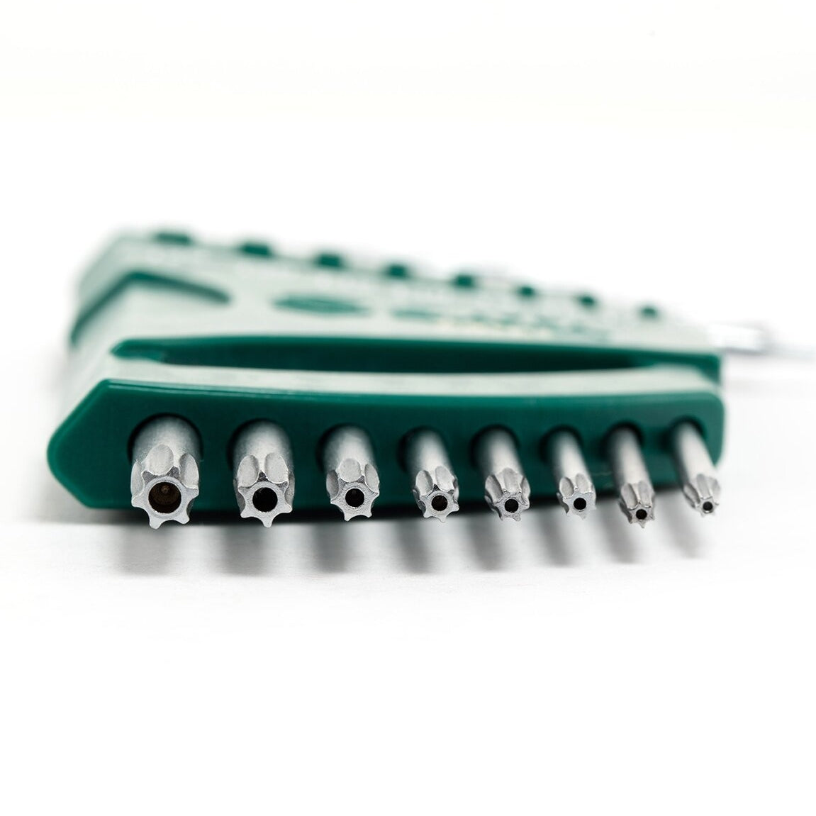Garu L veida TORX sešstūra atslēgu komplekts ar caurumu T6-T25