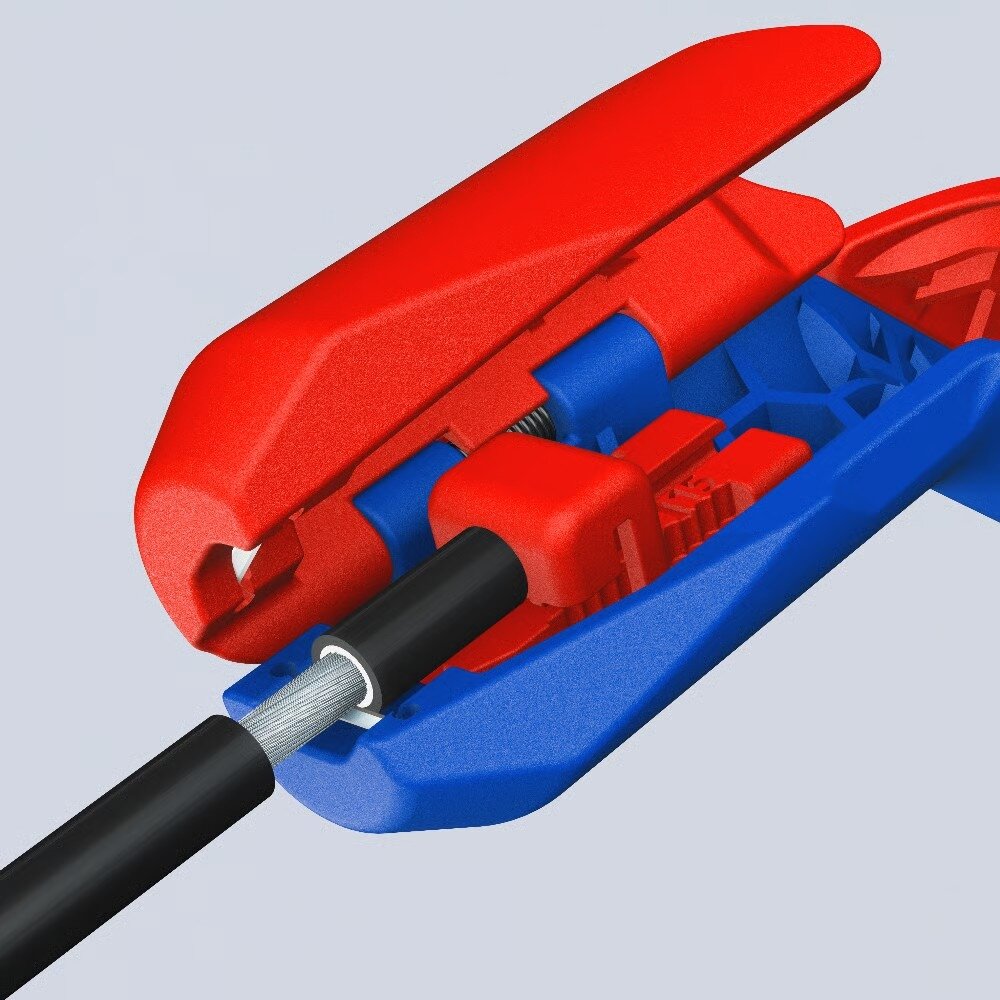 PV kabeļu izolācijas noņemšanas instruments KNIPEX ErgoStrip