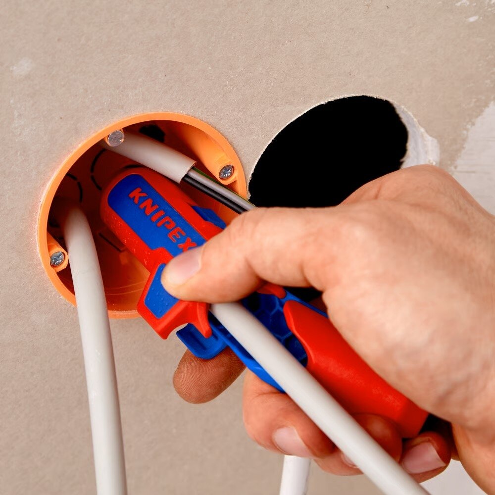 PV kabeļu izolācijas noņemšanas instruments KNIPEX ErgoStrip