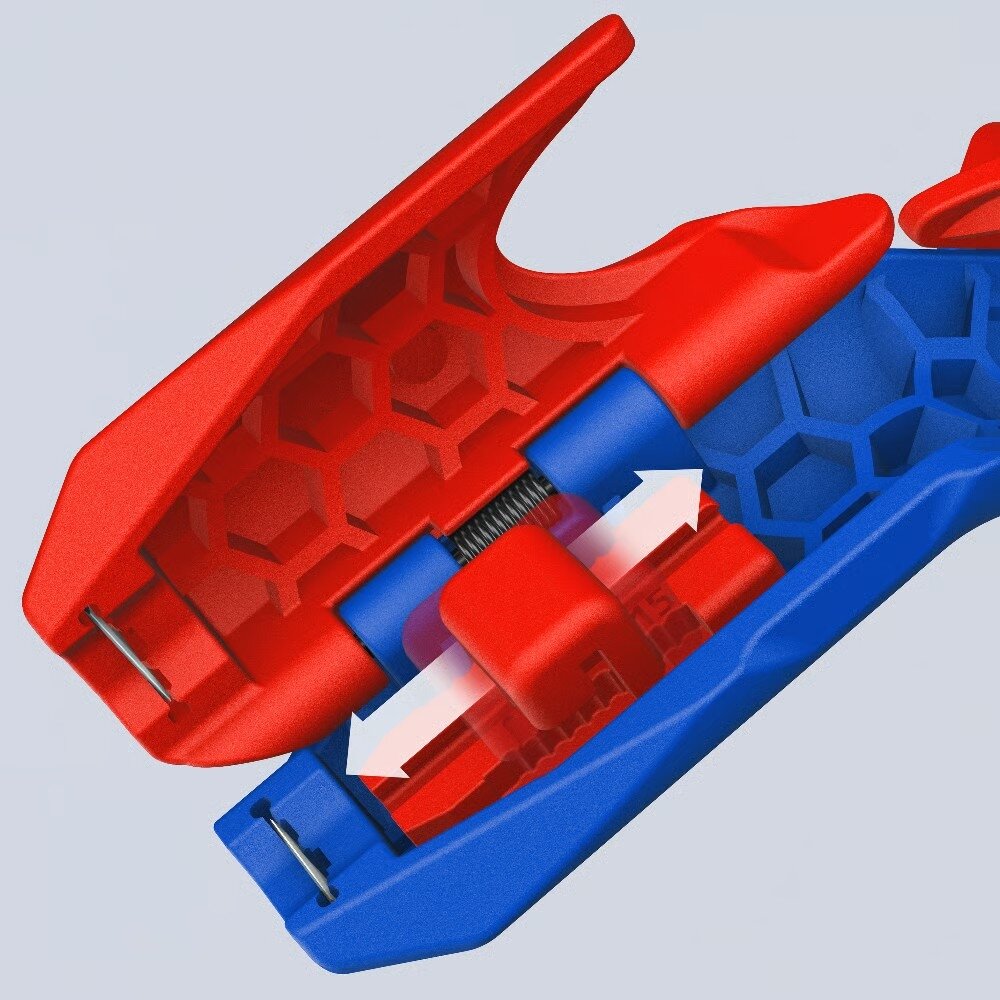 PV kabeļu izolācijas noņemšanas instruments KNIPEX ErgoStrip