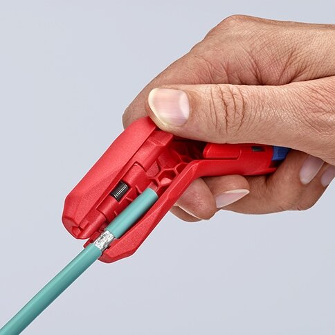 Universāls izolācijas noņemšanas instruments KNIPEX ErgoStrip