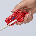 Universāls izolācijas noņemšanas instruments KNIPEX ErgoStrip