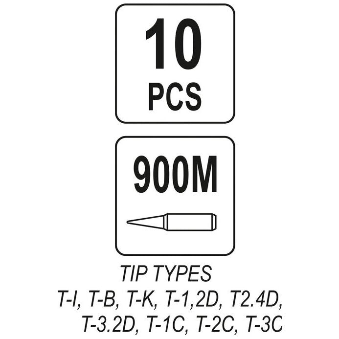 Lodāmuru komplekts (10 gab.) 900M