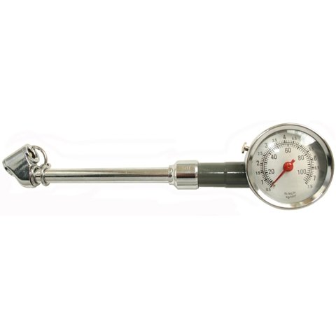 Divu pēdu riepu mērierīce 0–11 kg/cm²
