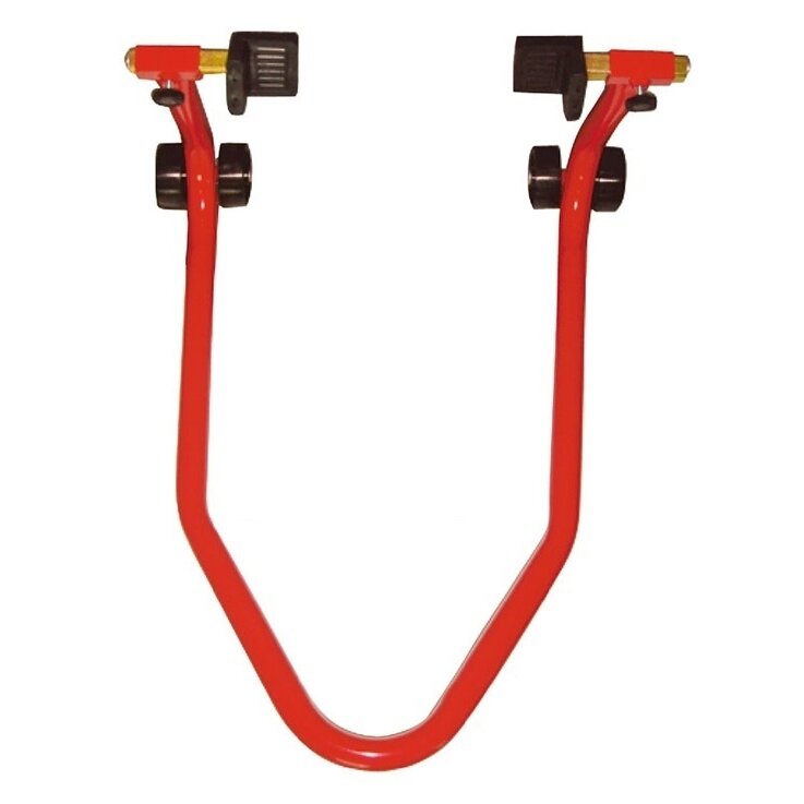 Motocikla atbalsta statīvs aizmugurējam ritenim