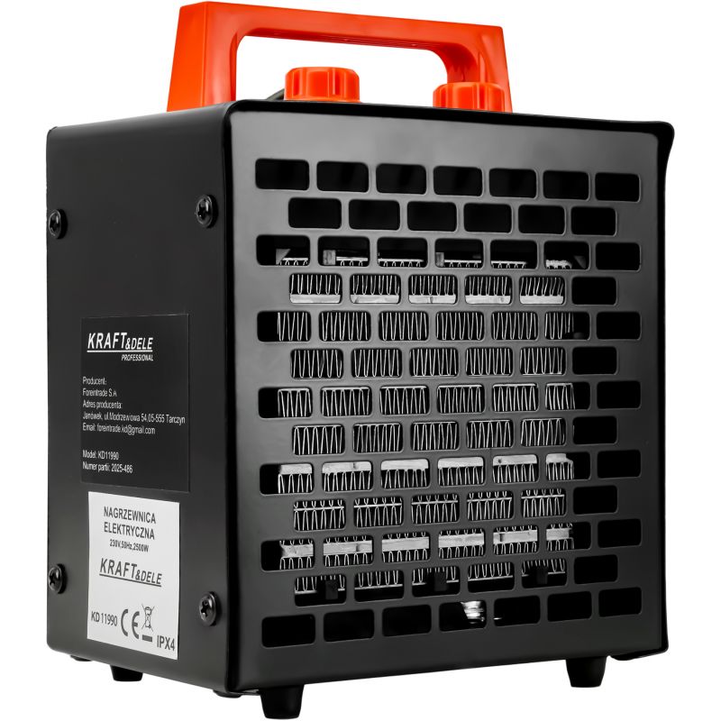 Elektriskais sildītājs 2500W 230V KD11990