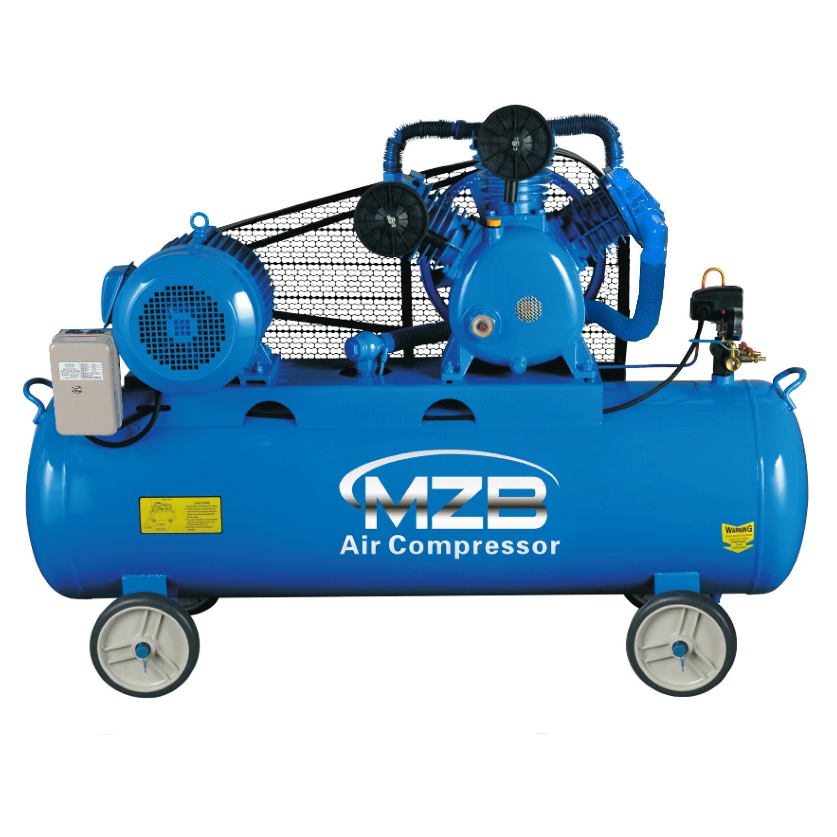 Siksnas piedziņas gaisa kompresors 180L 660L/min 12,5bar