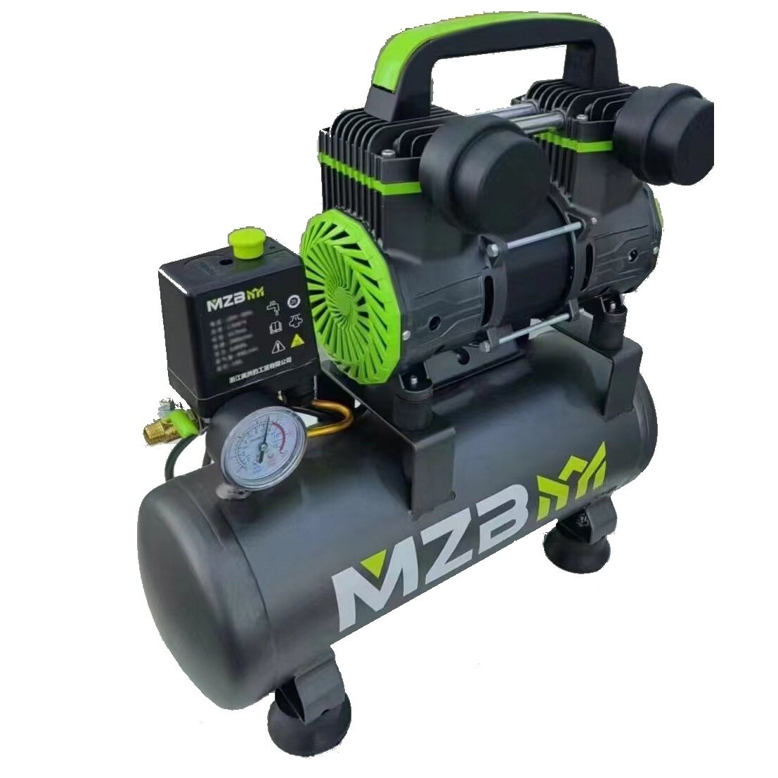 Bezeļļas gaisa kompresors 9l 200L/min 8bar