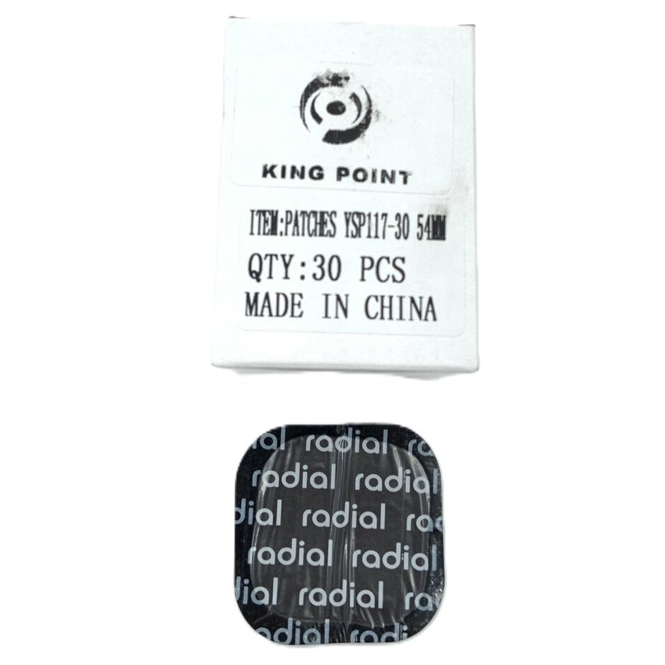 Universāls kvadrātveida riepu ielāps 56mm (30 gab.)