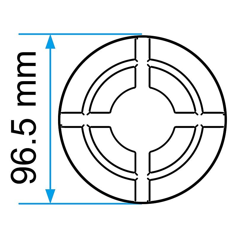 Gumijas domkrata paliktnis 96,5 mm