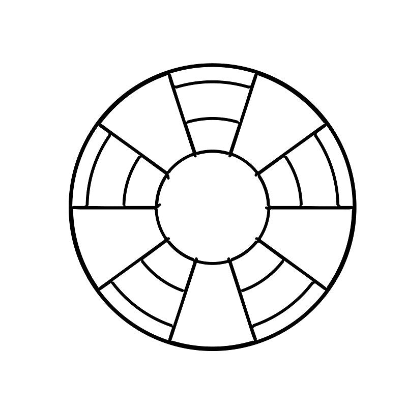 Gumijas domkrata paliktnis 96,5 mm
