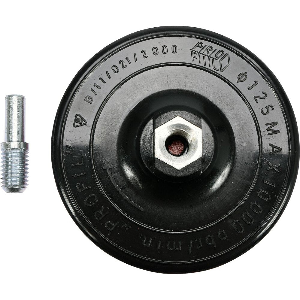 Gumijas paliktnis ar Velcro aizdari leņķa slīpmašīnām 125 mm ar skrūvi M14