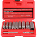 Skrūvju izvilkšanas uzgaļu komplekts 11 gab. (6-19 mm) 3/8'' Dr.