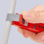Kabeļu nazis ar āķa asmeni 165 mm, KNIPEX