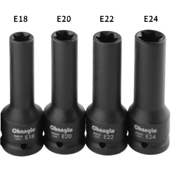 3/4" Dr. Deep Impact E-TORX uzgalis E-Torx