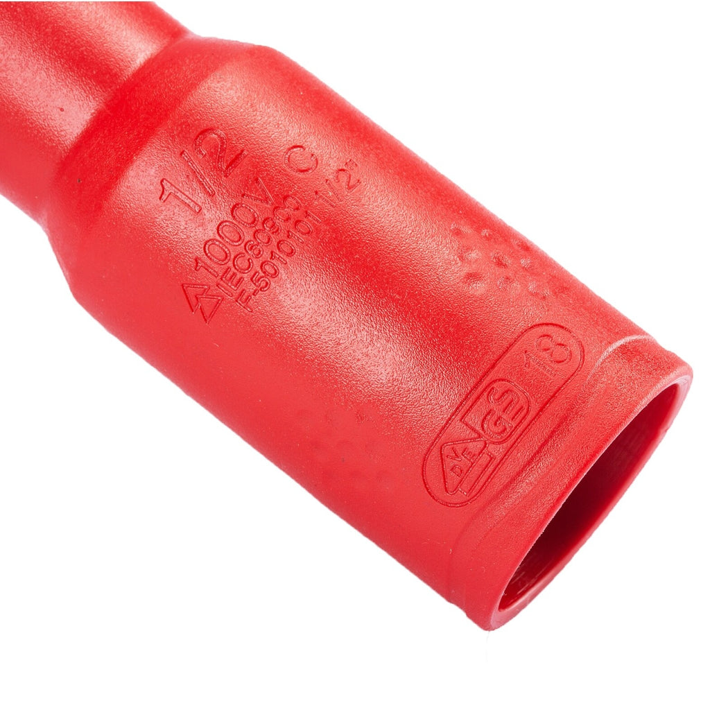 1/2" Dr. pagarinātājs 125 mm, izolēts VDE