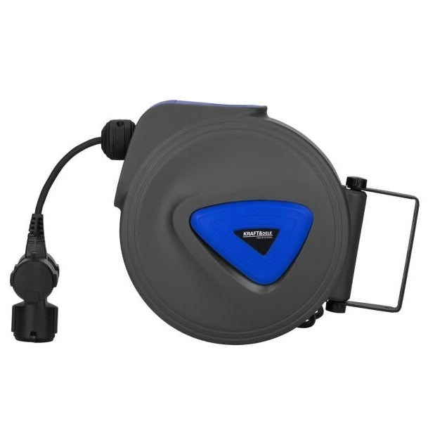 Kabeļa spole ar automātisko ievilkšanu 10m 3Gx1.5mm 250V