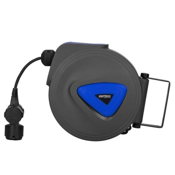 Kabeļa spole ar automātisko ievilkšanu 20m 3Gx1.5mm 250V