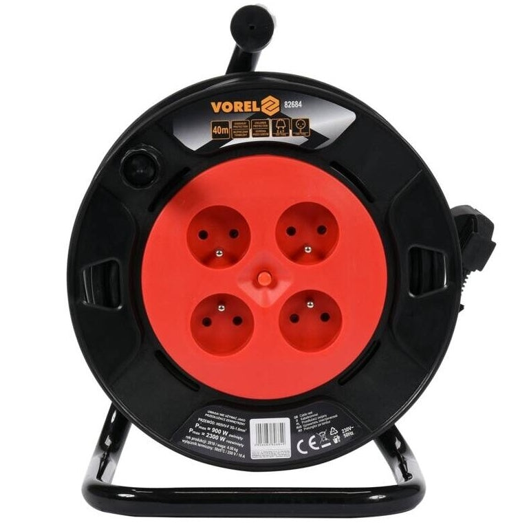 Kabeļa spole 25m 3Gx1.0mm 230V