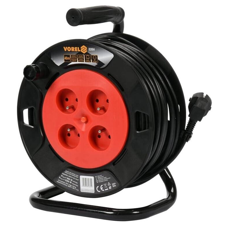 Kabeļa spole 25m 3Gx1.0mm 230V