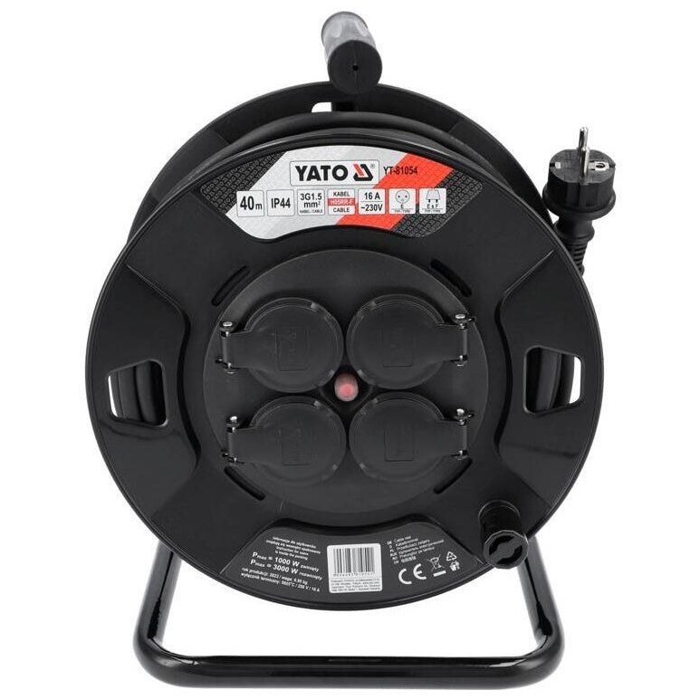 Kabeļa spole 40m 3Gx1.5mm 230V
