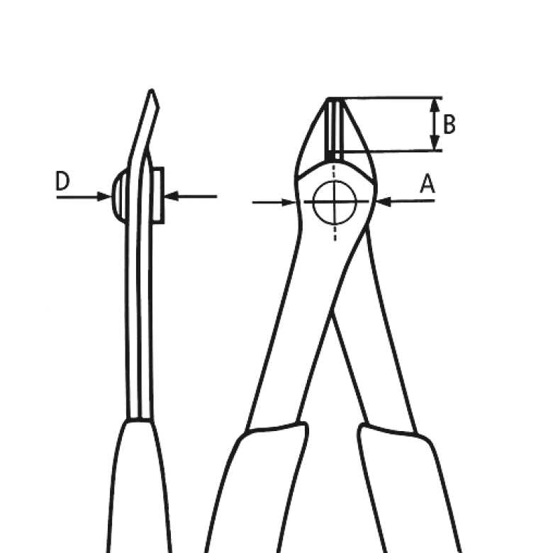 Elektroniskie superknaibles 125 mm KNIPEX