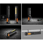 COB (7 W) + SMD (2 W) uzlādējams darba lukturis