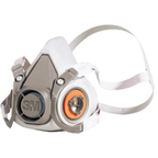 3M 6300 pusmaskas respirators L