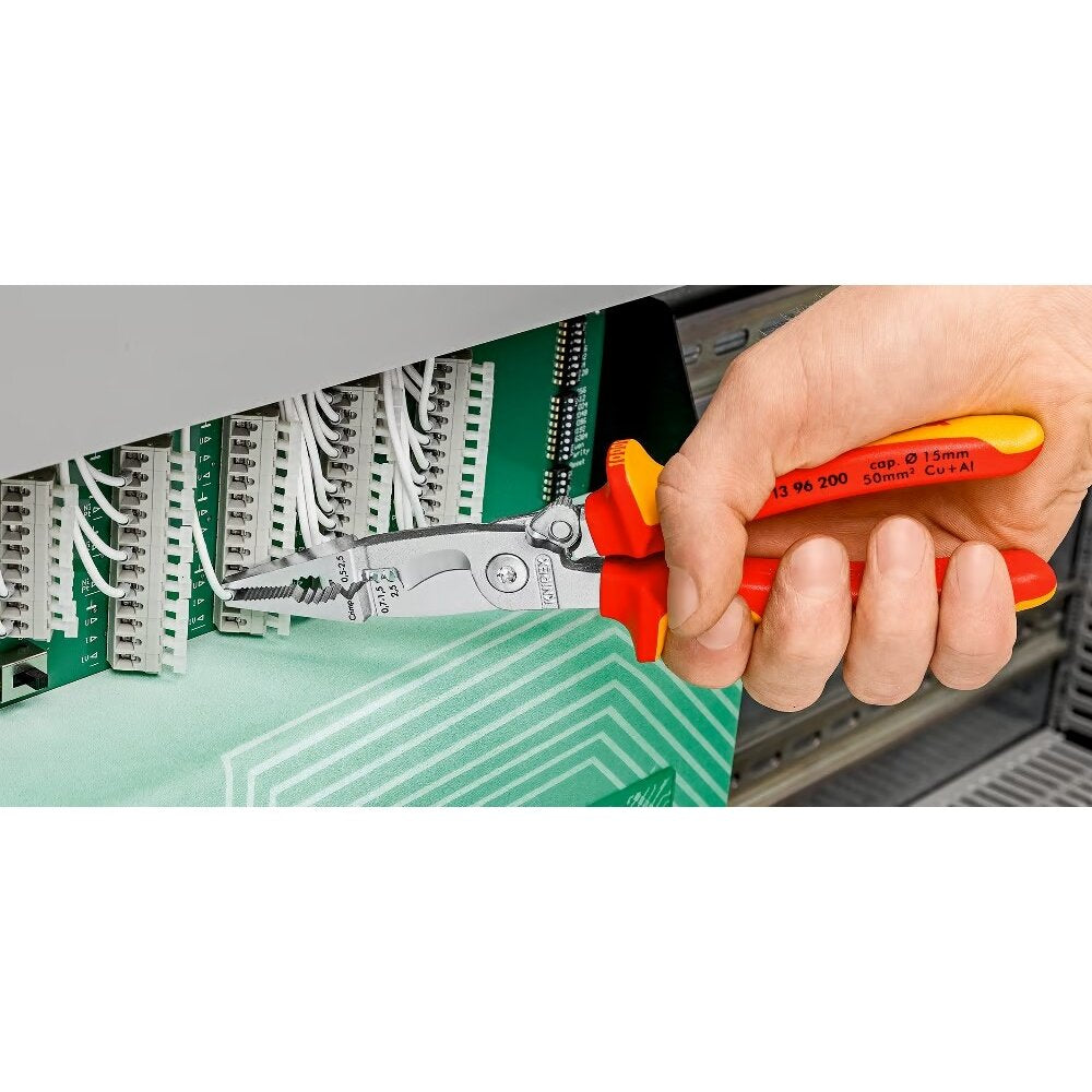 Elektroinstalācijas knaibles VDE 200 mm KNIPEX