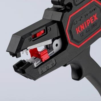 Pašregulējošs izolācijas noņēmējs 180 mm (0,2–6 mm²) KNIPEX