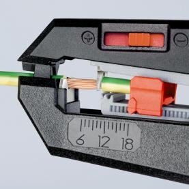 Pašregulējošs izolācijas noņēmējs 180 mm (0,2–6 mm²) KNIPEX