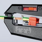 Pašregulējošs izolācijas noņēmējs 180 mm (0,2–6 mm²) KNIPEX
