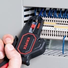 Pašregulējošs izolācijas noņēmējs 180 mm (0,2–6 mm²) KNIPEX