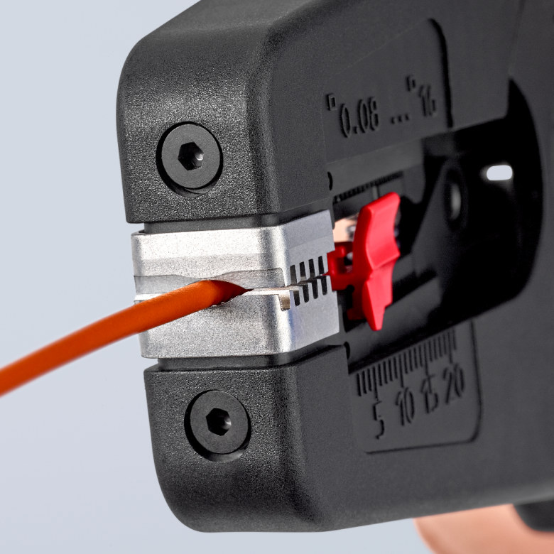 Automātiskais izolācijas noņēmējs 195 mm (0,08–16,0) KNIPEX PreciStrip16