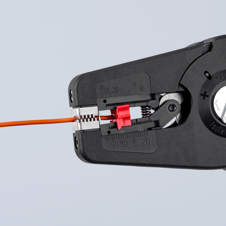 Automātiskais izolācijas noņēmējs 195 mm (0,08–16,0) KNIPEX PreciStrip16
