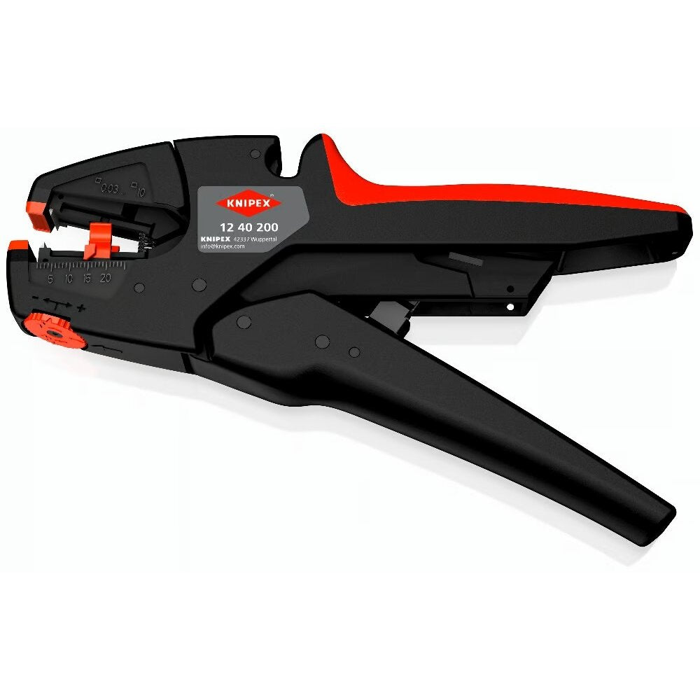 Pašregulējošs izolācijas noņēmējs (0,03–10,0 mm²) 200 mm KNIPEX