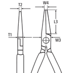 Mehāniķu knaibles KNIPEX