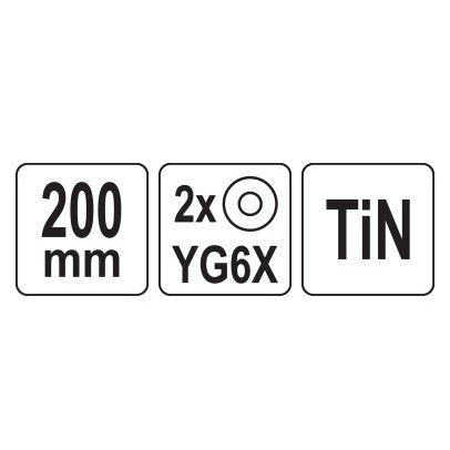 Flīžu griešanas knaibles 200 mm
